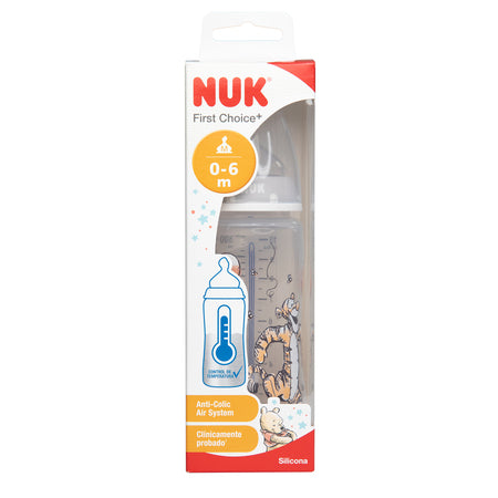 Comprar NUK Biberon First choice+ 6-18 meses con tetina talla L