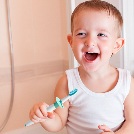 Nuk Cepillo de dientes para bebés : : Salud y cuidado personal